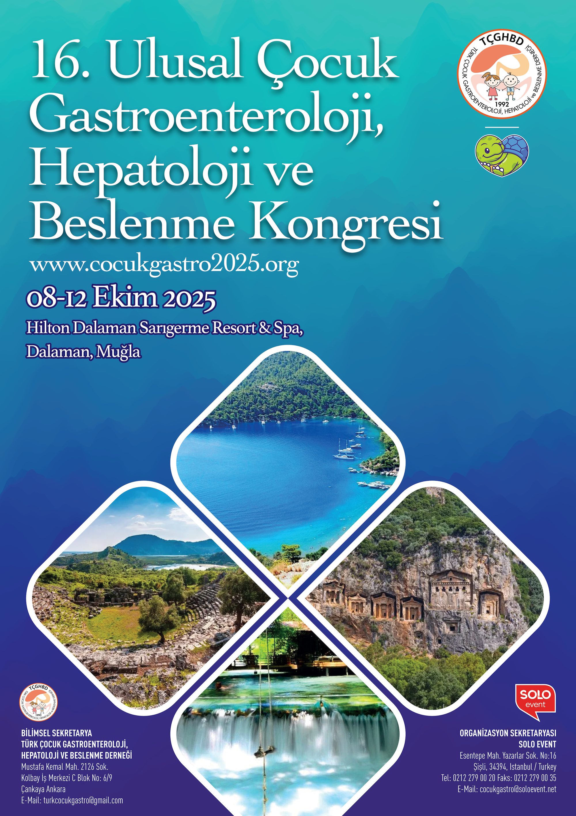 16. Ulusal Çocuk Gastroenteroloji, Hepatoloji ve Beslenme Kongresi